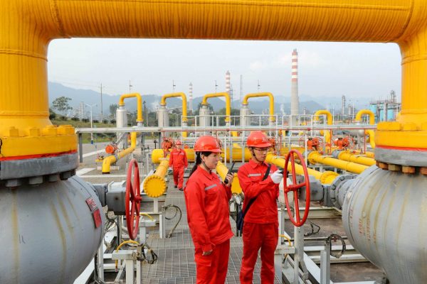إنتاج الصين من الغاز الطبيعي يرتفع 7% بنهاية سبتمبر 2021