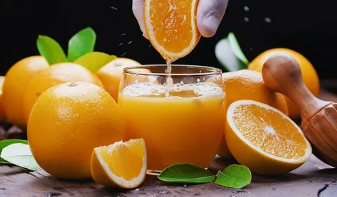 عصير البرتقال