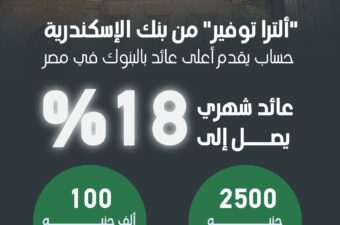 "ألترا توفير" من بنك الإسكندرية.. حساب يقدم أعلى عائد بالبنوك في مصر