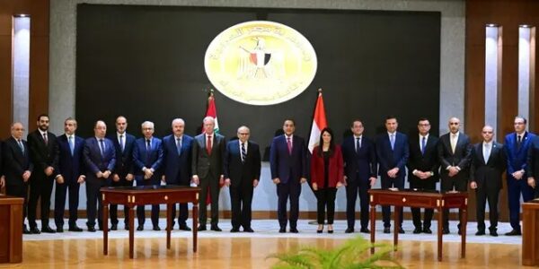 توقيع 15 مذكرة تفاهم بين الحكومة المصرية واللبنانية