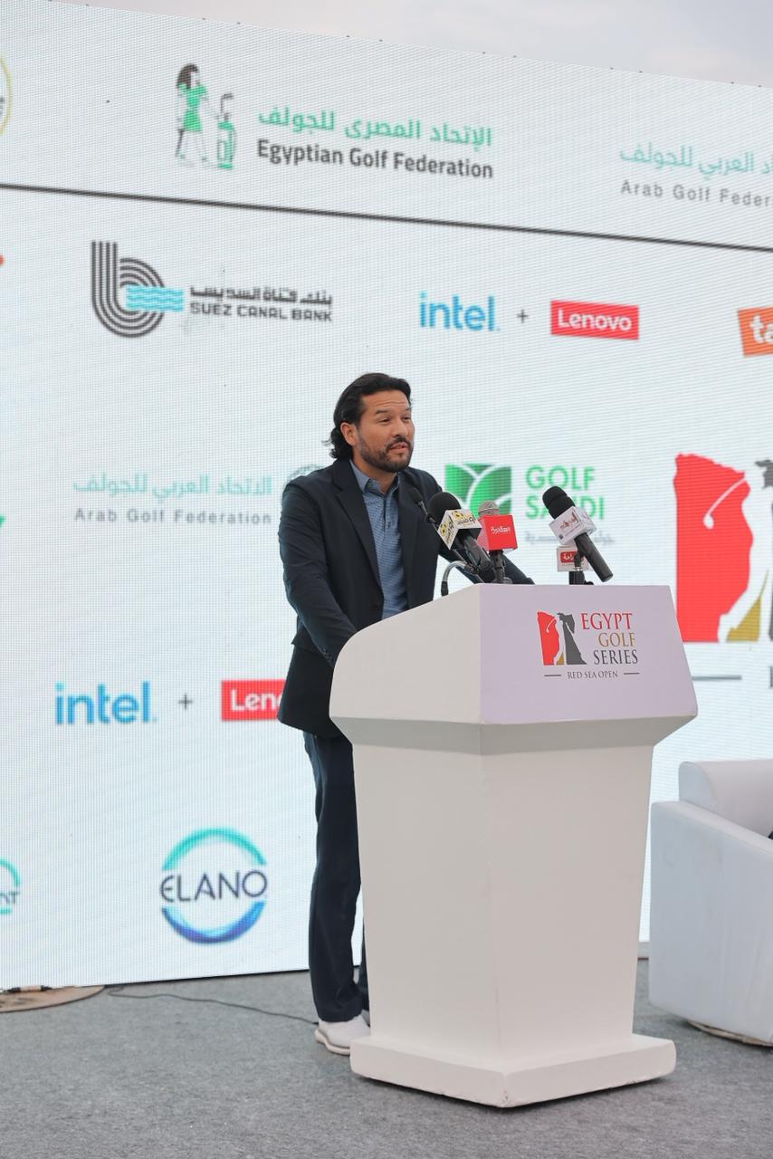 عمر هشام يعلن إطلاق بطولة البحر الأحمر لتعزيز مكانة مصر على الخريطة العالمية للجولف