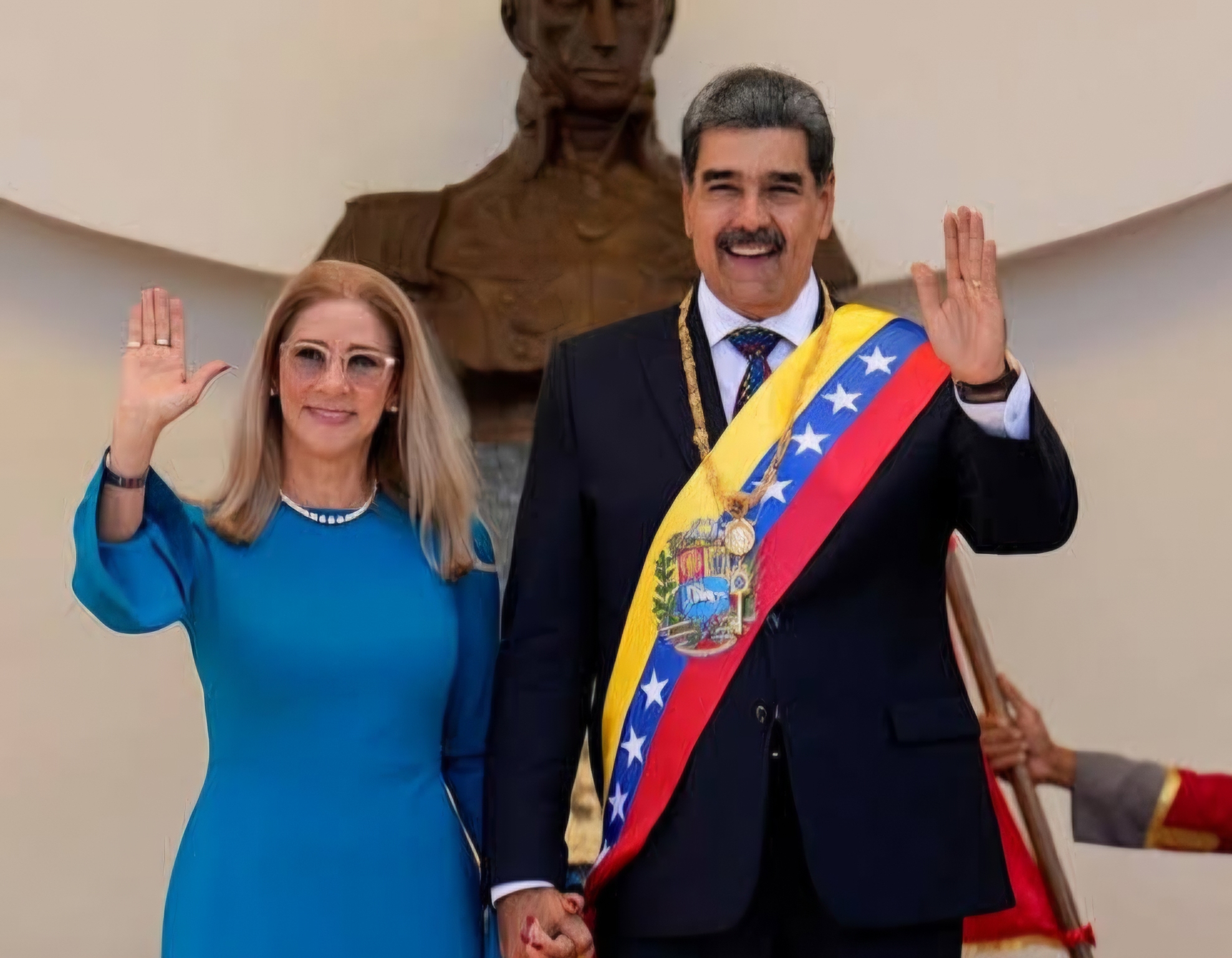 نيكولاس مادورو وزوجته