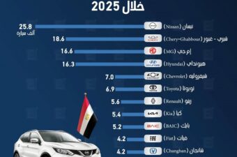 العلامات التجارية الأكثر بيعا في مصر خلال 2025