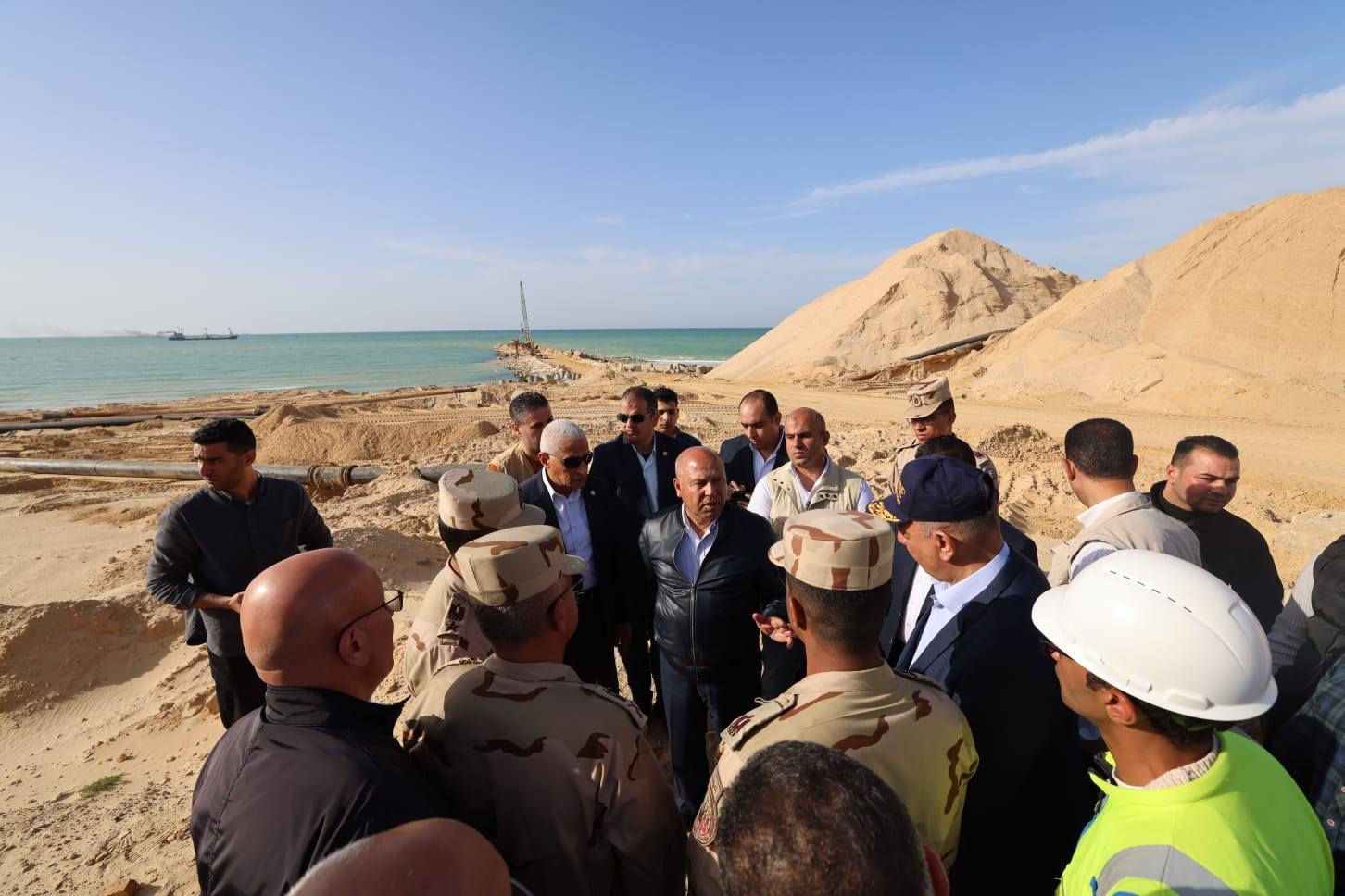 منطقة لوجستية جديدة في العريش