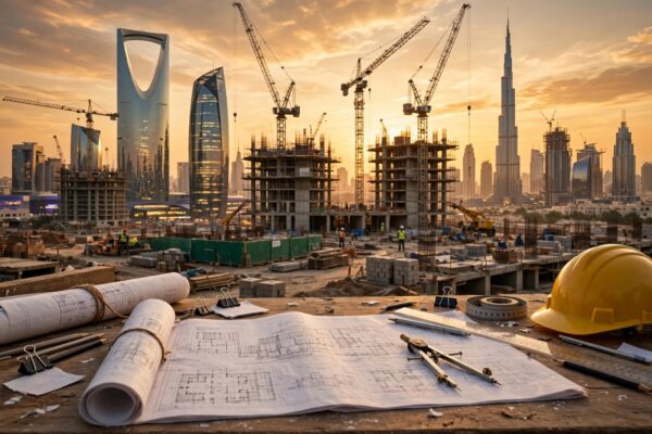 السعودية والإمارات تقودان تعافي عقود المشاريع خليجيًا بالنصف الأول 