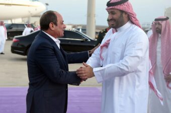 السيسي يستقبل بن سلمان بالقاهرة