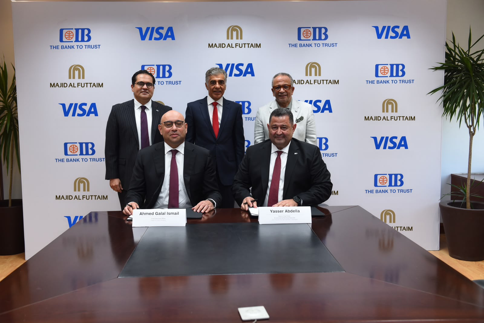 شراكة بين «CIB» وماجد الفطيم و«فيزا» لإطلاق بطاقات CIB SHARE Visa الائتمانية